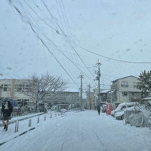 京都市内でこの大雪は何年振りでしょうか❄